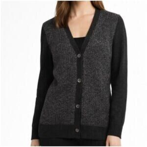 B44 Jenni Kayne Alpaca Wool Cardigan Sweater XS‎ Button Down Soft Layering Work